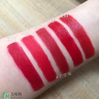 3ce red recipe红色系列口红色号_试色图 3ce red recipe红色系列口红色号_试色图