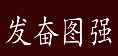 ​发愤图强和奋发图强有什么区别!