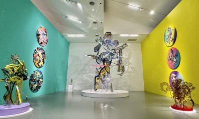 ​在松山智一的画笔下，高雅艺术与流行文化走进“雪月花时”