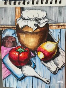 ​静物素描，线描作品写生临摹素材20张！