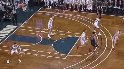 ​NBA场地≠国际篮联，两者竟然大不同？这球场为啥有4条三分线？