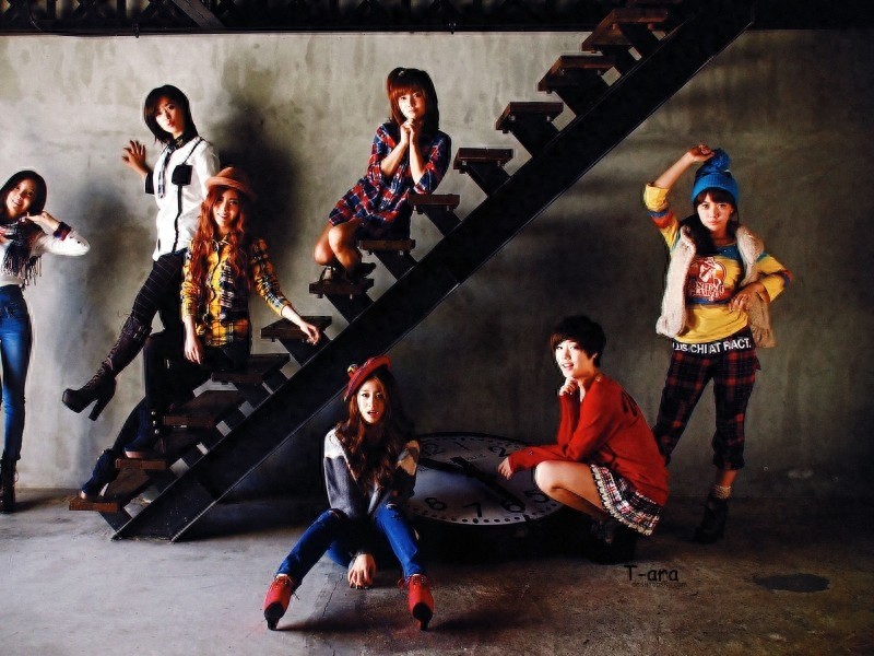 韩国美女组合t-ara