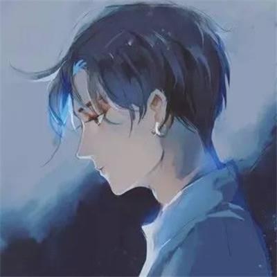 男生动漫头像图片帅气背影