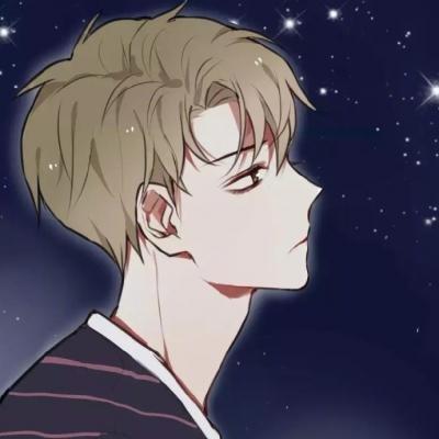 男生动漫头像图片帅气背影