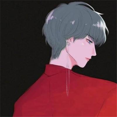 男生动漫头像图片帅气背影