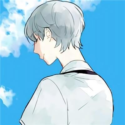 男生动漫头像图片帅气背影